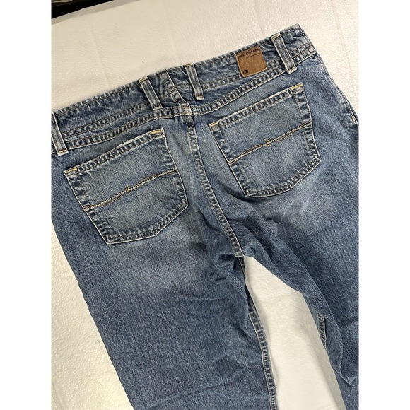 VTG Buckle BKE Jeans Women's 30x33.5 Mindi Blue Light Wash Low Rise Flare Jeans - Picture 3 of 12